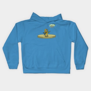 Day Dreamin’ Diver Kids Hoodie